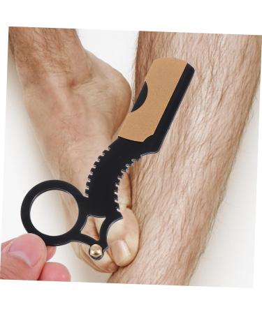 Beavorty 2-Piece Men's Razor Holder & Trimmer - Stainless Steel Vintage Shaving Set for Care & Precision - Buy Online on GoSupps.com