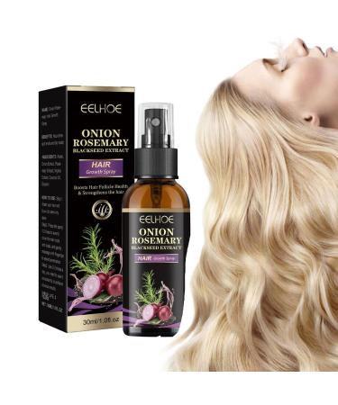 Organic Onion Oil for Hair Growth - Rosemary Hair Growth 1.0 FL.Oz,Women Men Scalp Care Hair Regrowth Products for Healthy Hair