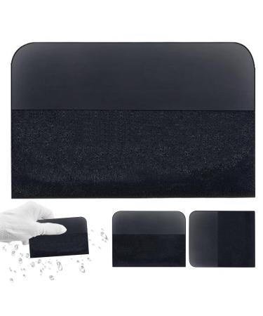 PPF Squeegee - Small Squeegee for Vinyl - Window Tint Tools for Paint Protection Film Installation Water Wiper/Household Cleaning Thaely Black