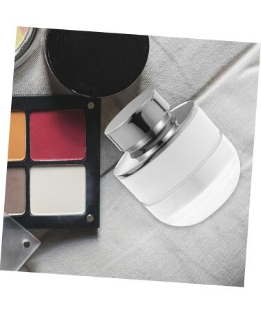 WOONEKY 2pcs Mushroom Head Loose Powder Box Blusher Body Powder Puff Stainless Loose Powder Case Plastic - Buy Online on GoSupps.com