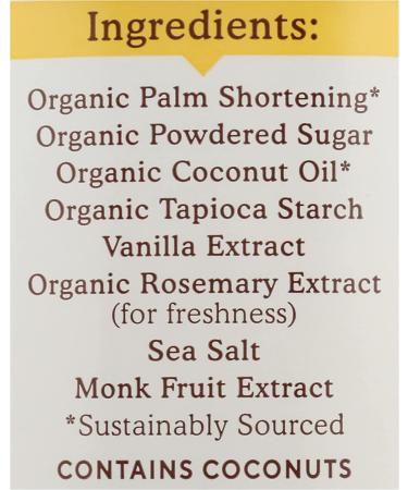 Simple Mills Organic Frosting  Vanilla - Gluten Free  Vegan  Made with Organic Coconut Oil  10 Ounce (Pack of 1) Vanilla 10 Ounce (Pack of 1) - Buy Online on GoSupps.com
