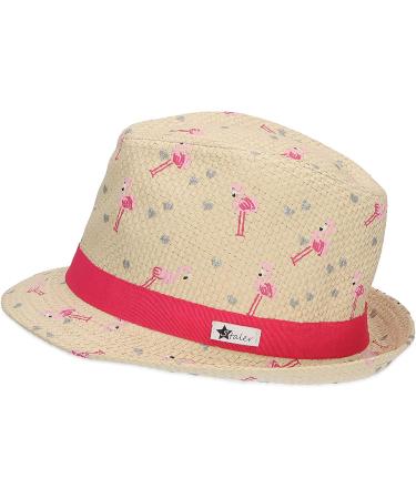 Buy Sterntaler Girls' Flamingo Straw Hat - Stylish Children's Sun Protection (Size 45 Sand) - Fast International Shipping - Buy Online on GoSupps.com