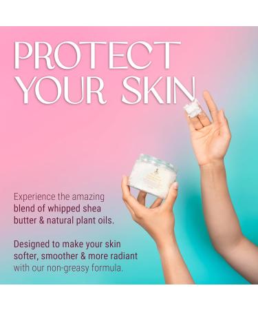 Love&Soul Ultimate Hydration Shea Butter Body Moisturizer - Brightening & Moisturizing Cream for Women - to Help with Stretch Marks & Dry Skin - Body Lotions with Whipped Shea Butter - 283g (Cotten Candy) Cotten Candy 283 g (Pack of 1) - Buy Online on GoSupps.com