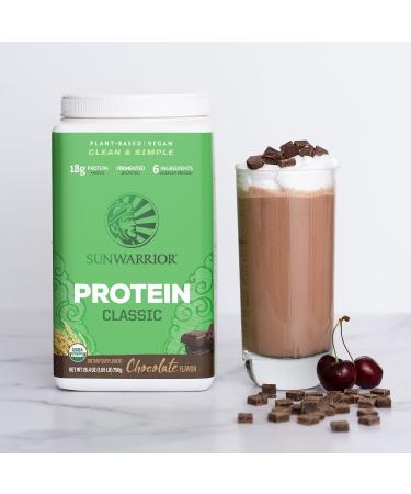 Sunwarrior Protein Classic - Plant-Based Protein Powder | 1 Piece | Best for Smoothies & Shakes - International Shipping Available - Buy Online on GoSupps.com