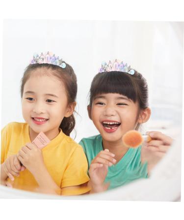 DRESSOOS Rhinestone Tuck Comb Girls Crown Hair Comb Girl Hair Comb Clip Headpieces for Girls Hair Comb Clip for Girl Women Hair Comb Hair Pin Wigs Tiara Metal Women's Rhinestones Issue Card - Buy Online on GoSupps.com