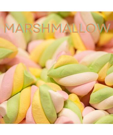 JOLAFUNBS Rainbow Marshmallow Sweets 680g Twister Cable Mallows Confectionery with Cream Vanilla Tub Bulk Sweets with Card. Kids Sweets for Easter Birthdays Camping Party Bag Fillers - Vegetarian - Buy Online on GoSupps.com