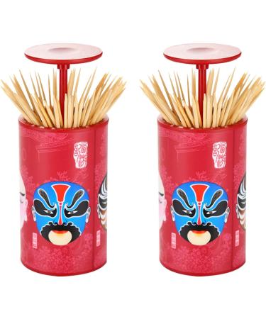 Luofeng Toothpick Holder - Creative Desktop Toothstick Rack with Lids | 7 Stylish Designs for Home Restaurant & Hotel - Buy Online on GoSupps.com
