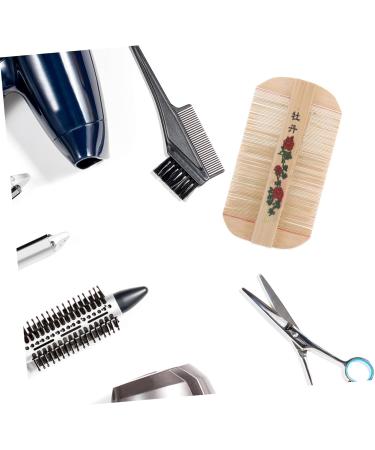 2pi ces Peigne Antipelliculaire Double Face Bambou Dents Fines Pour Cheveux limination Des Pellicules Usage Familial Et Voyage - Buy Online on GoSupps.com