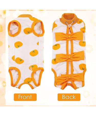 Pumyporeity Catsuit - Recovery Suit for Post-Surgery Cats | Surgical Recovery Body for Abdominal Wounds | XS Orange Cat Clothing - Buy Online on GoSupps.com