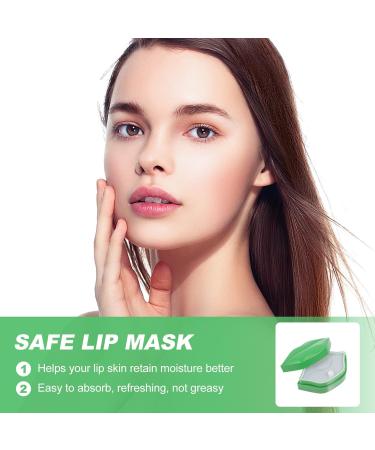 NUOBESTY Masque Hydratant L vres 20 Pi ces Compact Anti-dess chement Film Nourrissant pour L vres Sensibles Soins de Nuit Usage Personnel Bo te Verte - Buy Online on GoSupps.com