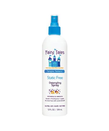 Fairy Tales Tangle Tamer Detangling Spray for Kids - Ultra Moisturizing and  Anti Frizz Protection  - Paraben Free, Sulfate Free - 12 Oz