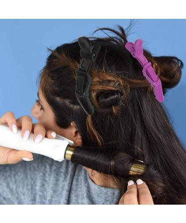 Jawflew Alligator Hair Clips for Women - 10 Pack Non-Slip Styling Clips for Salon Use (Mixed Color) - 10PC - Buy Online on GoSupps.com