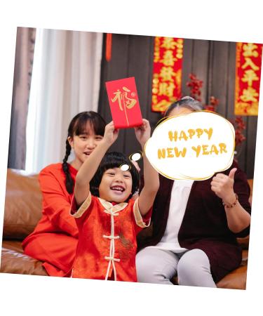 Didiseaon 150 Pcs Red Envelope Spring Festival Supplies Money Gift Envelopes 2023 Red Packet Chinese Envelope Money Packet Wedding Purse Red Purse Rabbit Year Supplies Lai Si Feng Universal As Shownx5pcs 17x9cmx5pcs - Buy Online on GoSupps.com