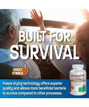 Bronson Probiotic 50 Billion CFU + Prebiotic with Apple Polyphenols & Pineapple Fruit Extract + Vitamin B Complex Sustained Release - Buy Online on GoSupps.com