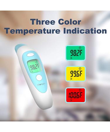 Mosen Baby Thermometer - 4-in-1 Infrared Fever Thermometer for Kids & Adults - Buy Online on GoSupps.com