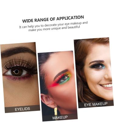 Mikinona 40 pairs Fashion Reusable Eyeliner for Stickers Eyes Winged Tapes Tool Double Makeup Glitter - Buy Online on GoSupps.com