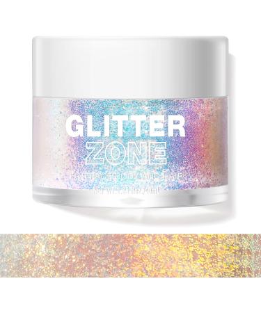 LANGMANNI Color Changing Holographic Body Glitter Gel - Vegan & Cruelty Free (Golden Ocean) - 1.35 oz - Buy Online on GoSupps.com