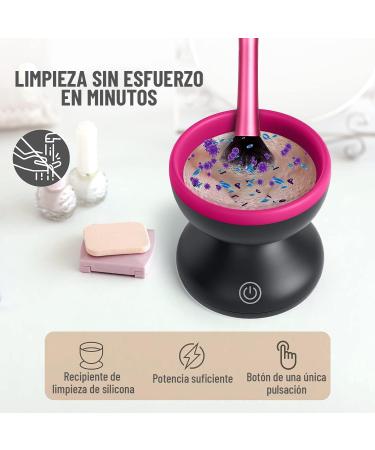 USB Makeup Brush Cleaner - Fast & Easy Makeup Brush Cleaning | Compact Black Design - Buy Online on GoSupps.com