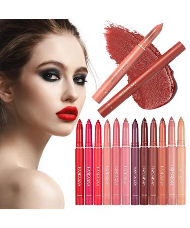 ZITIANY Matte Crayon Lipstick #06 Camine - Long Lasting Velvet Lip Pencil - Buy Online on GoSupps.com