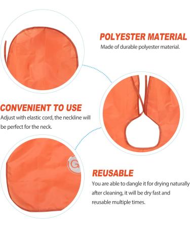 POPETPOP children's barber cloth childs apron hair highlighting cape with window hairdressing cape smock professional hair cutting cape polyester Hair Salon Supplies open the window - Buy Online on GoSupps.com