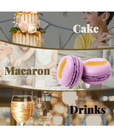 FDA Certified Gold Annexual Glitter Powder - Vegan Drinkable & Tasteless for Cocktails Cakes & More - 15g - Buy Online on GoSupps.com