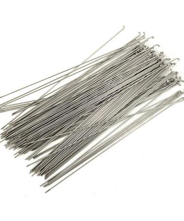 SENQI Bicycle Spokes: 80mm-297mm Stainless Steel with Copper Cap - 36pcs Silver, 260mm - Buy Online on GoSupps.com