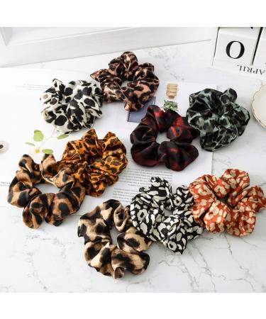 Fliyeong Premium Women s Ponytail Holder - Vintage Leopard Print Elastic Hair Rope Decor - Buy Online on GoSupps.com