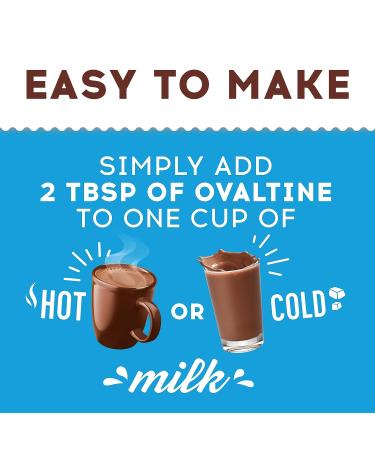 OVALTINE Rich Chocolate Milk Mix 18 oz. Canister - Buy Online on GoSupps.com