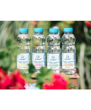 QWELL - Collagen Water - Boisson au Collag ne - R duire la Fatigue - Go t Pomme Verte - 100% Naturel - 12x500 ml - Buy Online on GoSupps.com