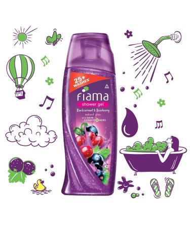Fiama Di Wills Shower Gel Blackcurrant & Bearberry | 100 ML | Refreshing International Delivery - Buy Online on GoSupps.com