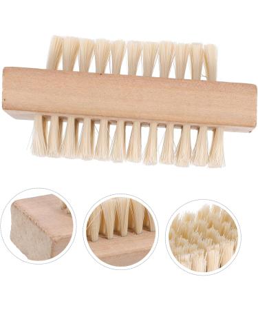 FOYTOKI Hand Scrubbing Brush One Toe Nail Brush Nail Brush Cleaner Hand Foot Brush Hard Nail Brush Hard Bristle Nail Brush Nail Tools Wooden Nail Brush Essential Oil Miss Bamboo Pedicure - Buy Online on GoSupps.com