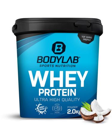 Bodylab24 Whey Protein Powder Coconut 2kg Coconut 2 kg (1 pack)