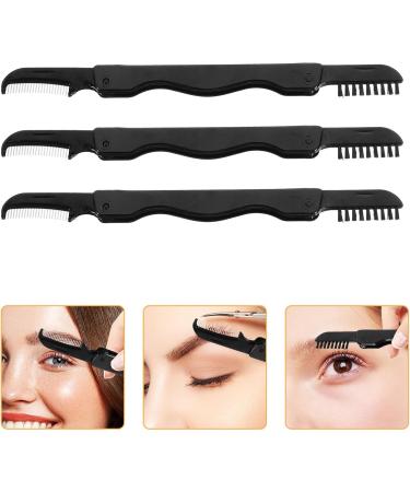 Beaupretty Flodable Brow Brush Eyebrow Brush Comb Lash Separator Brow Brush Dual Sided Lash Mascara Applicator Eyebrow Grooming Tool - Buy Online on GoSupps.com