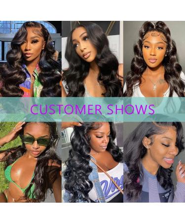 10A Brazilian Body Wave Human Hair Bundles - 20 22 24 Inch 3 Bundles - Unprocessed Virgin Hair Extensions in Natural Black Color - Buy Online on GoSupps.com