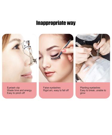 Shop Household Heated Eyelash Curler - USB Rechargeable Electric Lash Comb for Long-Lasting Curls | Buy Online Internationally - Buy Online on GoSupps.com