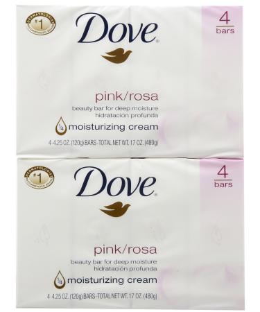 Dove Beauty Bar - Pink - 4 oz - 4 ct - 2 pk
