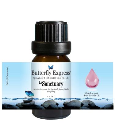 Le Sanctuary Essential Oil Blend 10ml - 100% Pure - by Butterfly Express