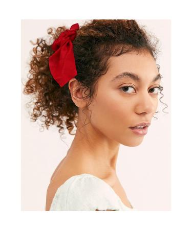 ACO-UINT 12 Pack Red Bunny Ear Satin Scrunchies for Thick Hair - Hair Accessories for Girls - Buy Online on GoSupps.com