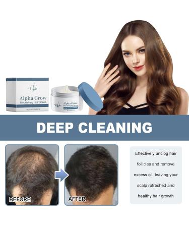 100g Nourishing Hair Scrub for Scalp Exfoliation Deep Cleansing Scalp Scrub to Unclog Follicles Remove Buildup & Promote Healthier Hair Growth - Buy Online on GoSupps.com