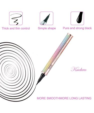 Ksndurn Liquid Eyeliner Black - Waterproof, Long-Lasting Eyeliner for Women - Buy Online on GoSupps.com