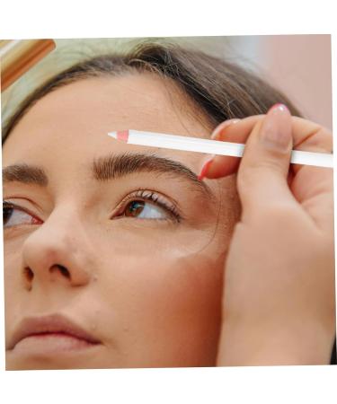 TOVINANNA 4Pcs White Barber Pencil Set with Builtin Sharpener for Men Women for Hairline Beard Shaping Eye Makeup with Precision Vibrant Colors - Buy Online on GoSupps.com