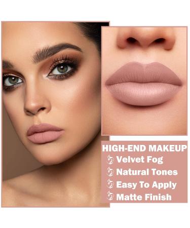 XINGXYUEL Matte Nude Lipstick - Waterproof Long Lasting Lip Stain for Professional Makeup - Buy Online on GoSupps.com