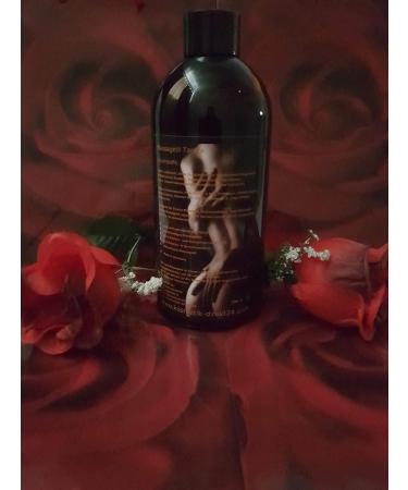 Natural 500ml Massage Oil for Tantra - Perfume-Free Paraben-Free Includes Eye Mask for Partner Massage | International Shipping - Buy Online on GoSupps.com
