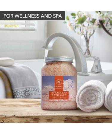 Himalayan Pink Crystal Salt 46 Oz - 100% Pure & Natural for Good Sleep, Stress Relief, and Detox Cleanse - Buy Online on GoSupps.com
