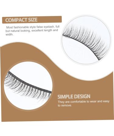 minkissy 5 Pairs False Lashes Fake Lashes Extend 3D Eyelash - Buy Online on GoSupps.com