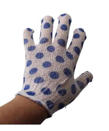 Dependable Industries Inc. Exfoliating Gloves - 4 Pairs Premium Scrub Wash Mitt for Bath or Shower - Luxury Spa Exfoliation Accessories for Men and Women - Buy Online on GoSupps.com
