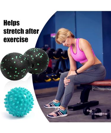 XINGFUDM 4-Piece Massage Ball Set for Muscle Relief | Fascia Balls & Rollers with Storage Bag - Buy Online on GoSupps.com
