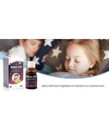 Relax Kid 100% Natural Soothes the Agitation and Promotes Repairing Sleep for Children For Peaceful Nights Quick Action Strawberry Flavor 30 ml Bottle Drops - Buy Online on GoSupps.com