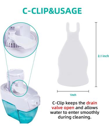 Nasal Irrigation System Custom Cleaning Kit - Silicone Salt Water Pods Refills (10Pcs) in Black - Buy Online on GoSupps.com