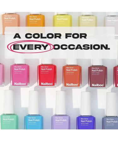 Nailboo Max Gloss Princess Pink Nail Polish - Non-Gel DIY Salon Quality 0.5 oz - Buy Online on GoSupps.com